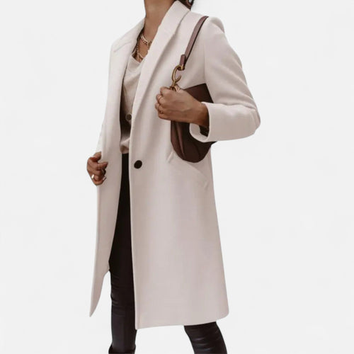 Women’s Longline Tailored Coat Elegant Fit