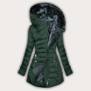 Women’s Hooded Insulated Winter Jacket