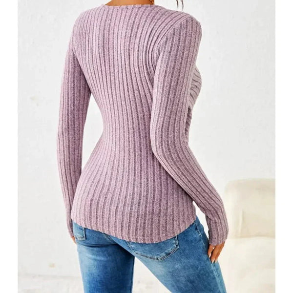 Sleek Tummy-Control Long Sleeve Top