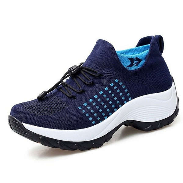 Zapatillas transpirables para mujer con amortiguación de aire para caminar