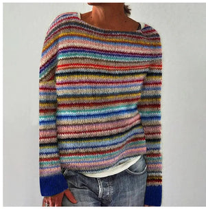 Women's Nordic Pattern Relaxed Sweater