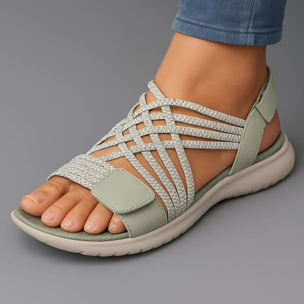 Women’s Strappy Adjustable Open-Toe Walking Sandals