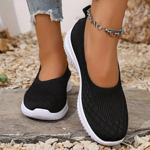 Women’s Lightweight Breathable Slip-On Walking Shoes