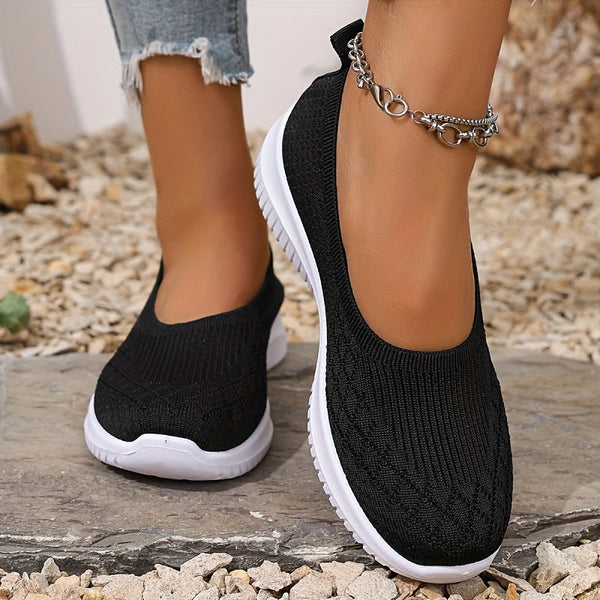 Women’s Lightweight Breathable Slip-On Walking Shoes