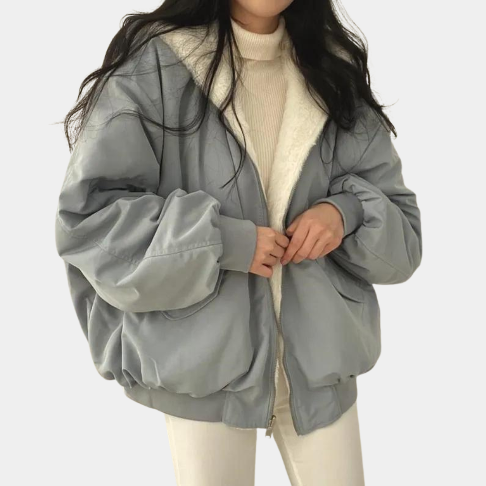 Chaqueta larga de invierno para mujer, de gran tamaño, con capucha