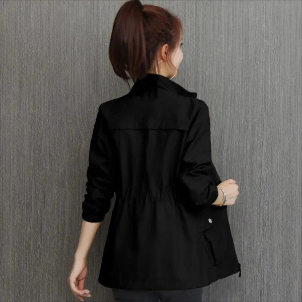 Women's Lightweight Utility Drawstring Jacket