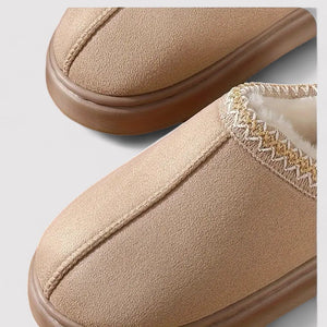 Women’s Plush-Lined Slip-On House Slippers