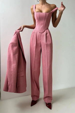 Women’s Elegant Three Piece Blazer Set