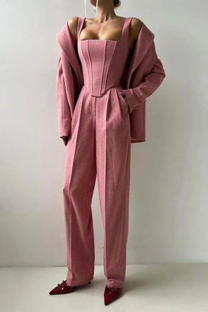 Women’s Elegant Three Piece Blazer Set