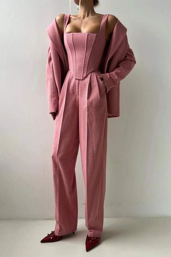 Women’s Elegant Three Piece Blazer Set
