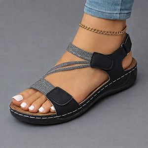 Women's Adjustable Strap Open-Toe Casual Sandals