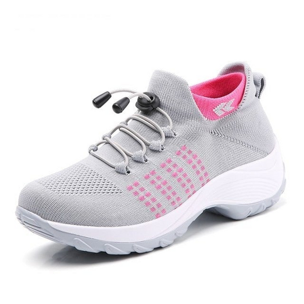 Zapatillas transpirables para mujer con amortiguación de aire para caminar