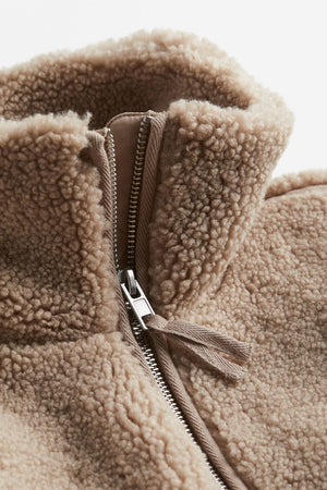 Cozy Sherpa Teddy Jacket for Women