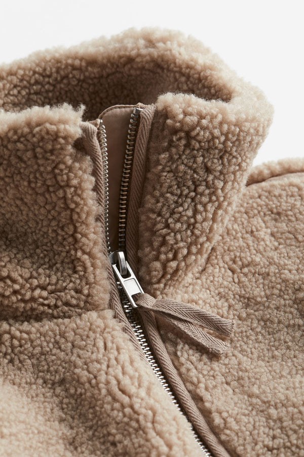 Cozy Sherpa Teddy Jacket for Women