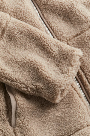 Cozy Sherpa Teddy Jacket for Women