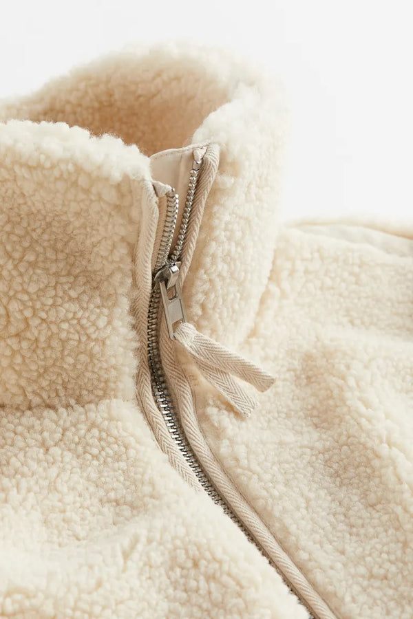 Cozy Sherpa Teddy Jacket for Women