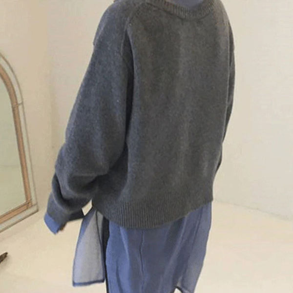 Soft Women’s Pullover Breathable Warm Knit