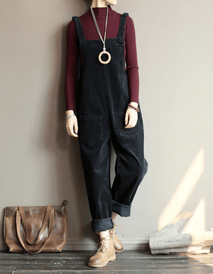 Women’s Relaxed Pocket Dungaree Jumpsuit