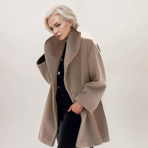 Women’s Oversized Lapel Winter Coat