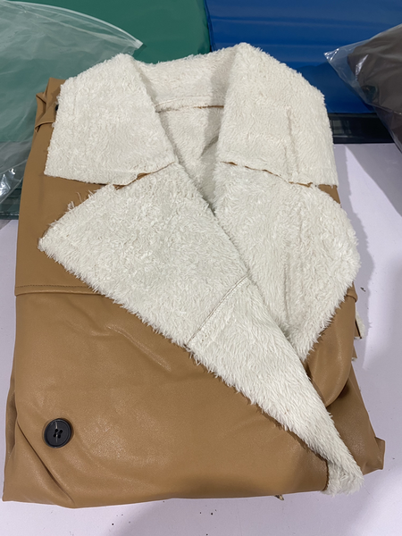 Cozy Women's Coat Long Teddy