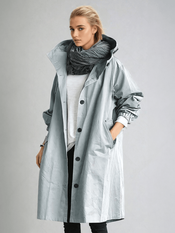 Women's Oversized Hooded Utility Coat