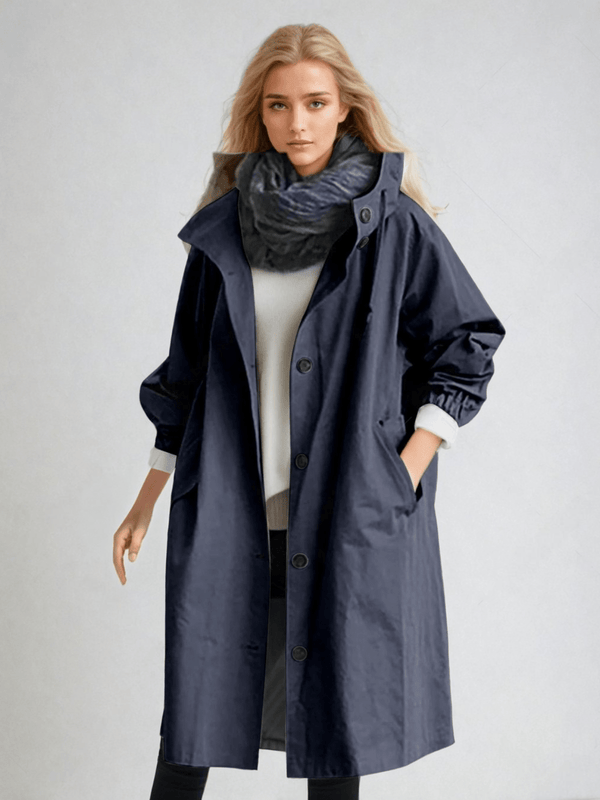 Women's Oversized Hooded Utility Coat