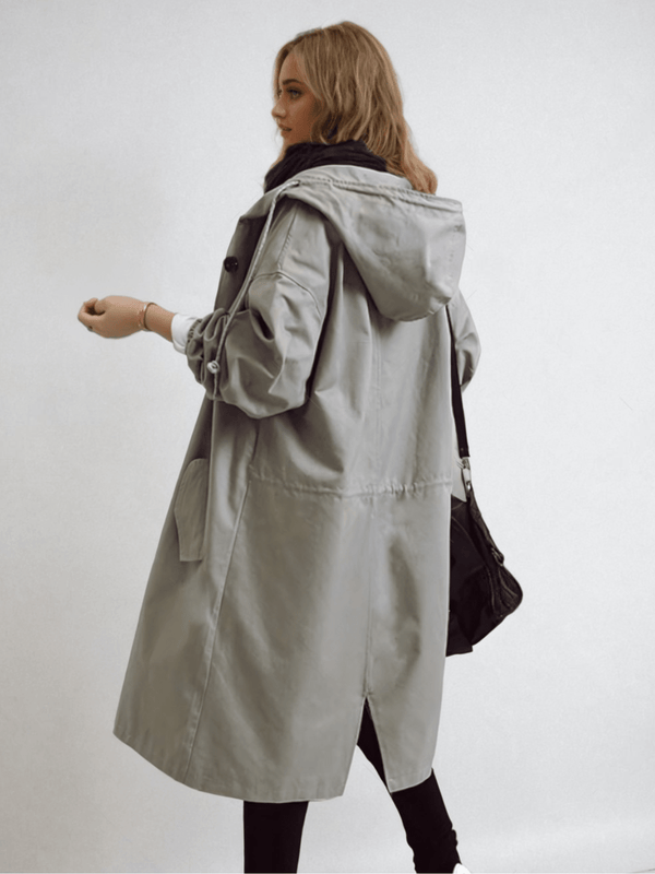 Women's Oversized Hooded Utility Coat