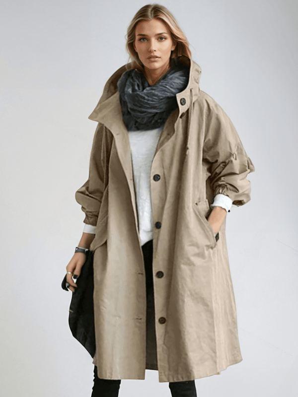 Women's Oversized Hooded Utility Coat
