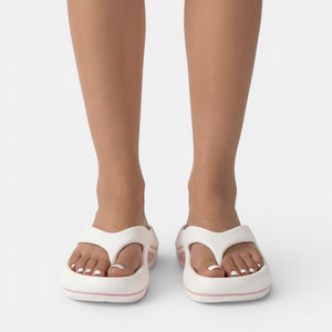 Women's Platform Wedge Flip-Flops with Arch Support
