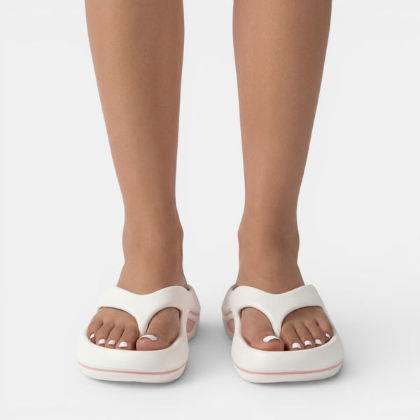 Women's Platform Wedge Flip-Flops with Arch Support
