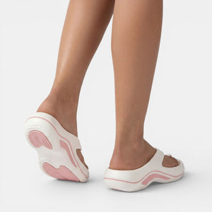 Women's Platform Wedge Flip-Flops with Arch Support