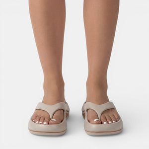 Women's Platform Wedge Flip-Flops with Arch Support