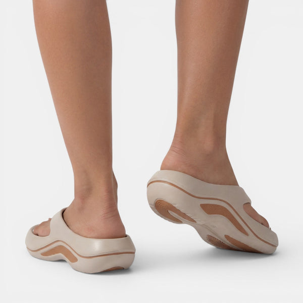 Women's Platform Wedge Flip-Flops with Arch Support