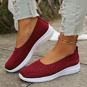 Women’s Lightweight Breathable Slip-On Walking Shoes