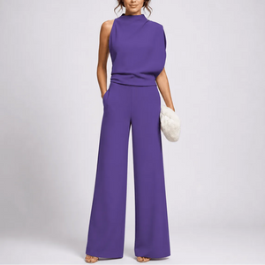 Women’s Sleeveless Jumpsuit One-Piece Outfit