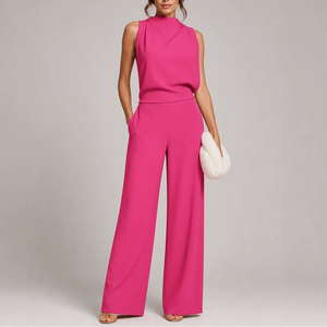 Women’s Sleeveless Jumpsuit One-Piece Outfit