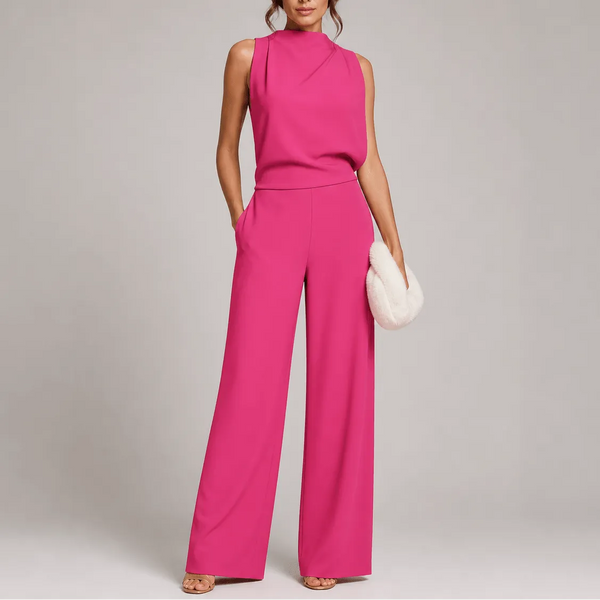 Women’s Sleeveless Jumpsuit One-Piece Outfit