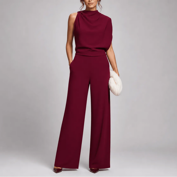 Women’s Sleeveless Jumpsuit One-Piece Outfit