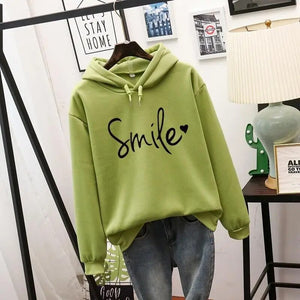 Women's Smile-Love Hoodie Relaxed Fit
