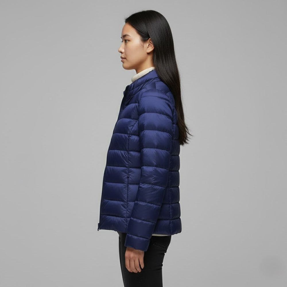 Chaqueta de invierno ultraligera acolchada para mujer