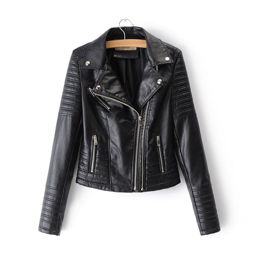 Chaqueta clásica de motociclista para mujer con estilo moto atemporal