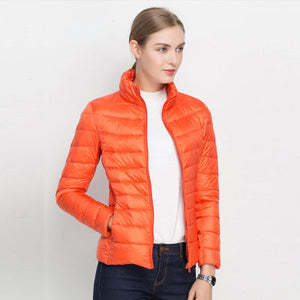 Chaqueta acolchada ligera para mujer