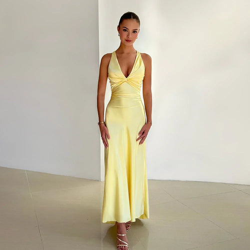 Women’s Sleeveless Elegant Maxi Dress