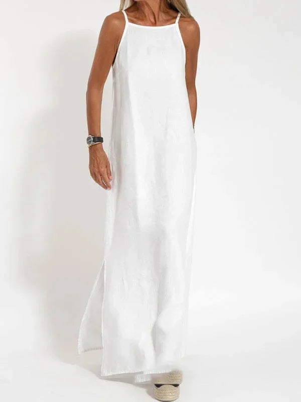 Sleeveless Side Slit Maxi Dress for Women