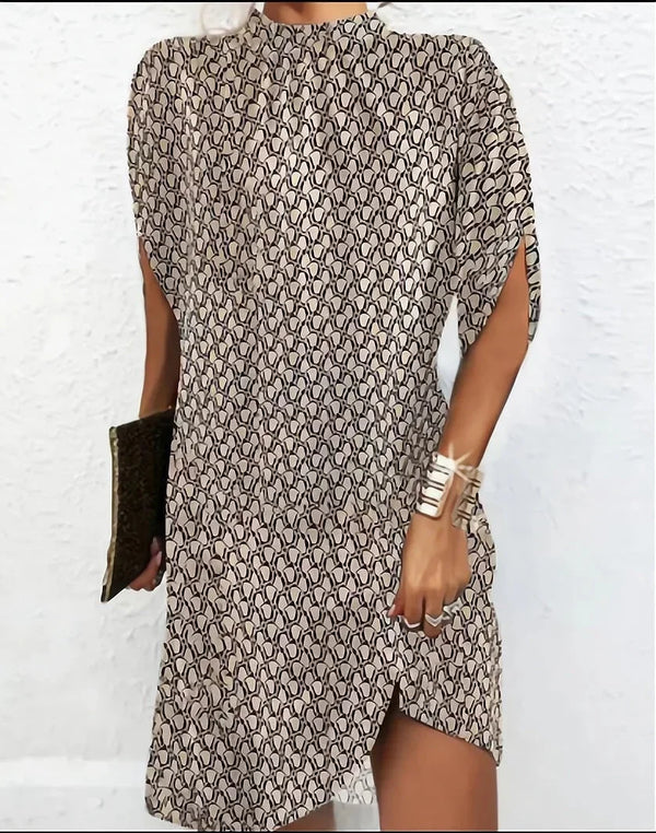 Women’s Loose Fit Draped Mini Dress