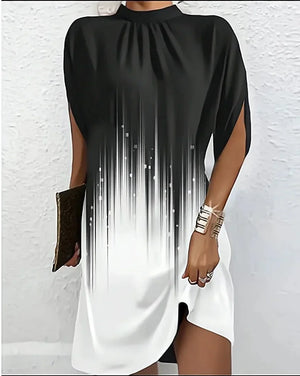 Women’s Loose Fit Draped Mini Dress