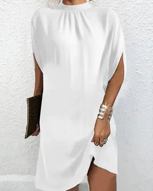 Women’s Loose Fit Draped Mini Dress