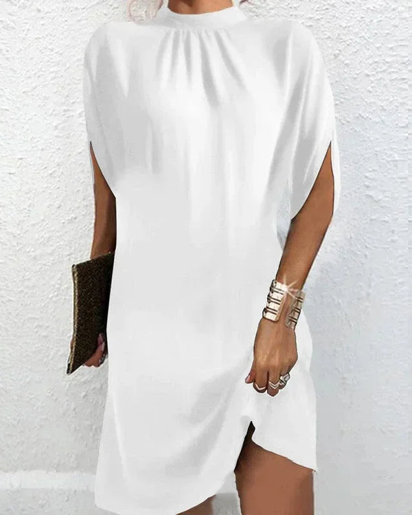 Women’s Loose Fit Draped Mini Dress