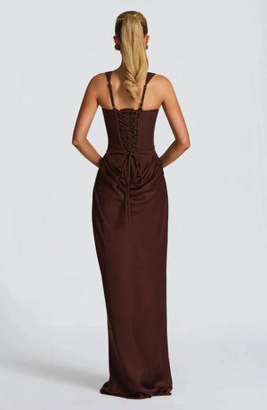 Women’s Square Neck Sleeveless Bodycon Maxi Dress