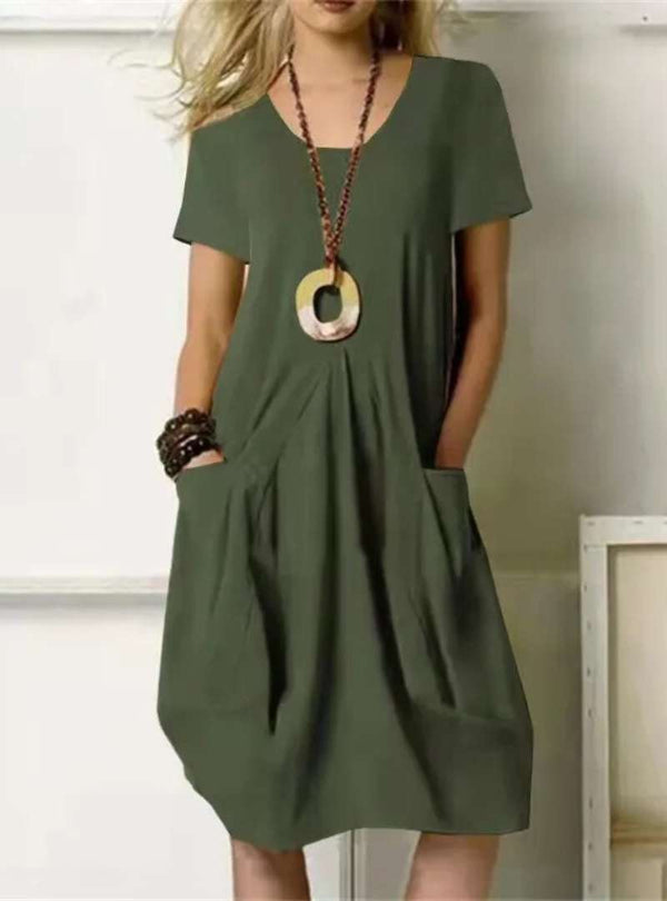 Elegant Sculpting Knee-Length Dress